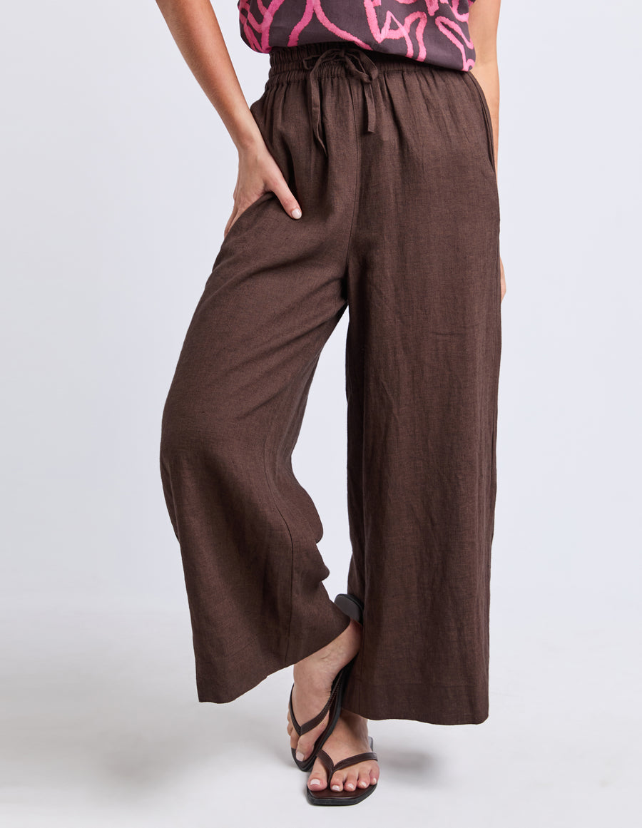 Elm Lifestyle II WANDER Pants - choc