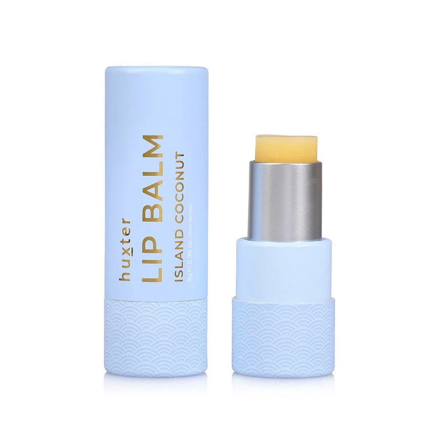 Huxter II Lip Balm - Island Coconut - Pale Blue