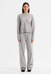 Morrison II ZOE Knit Pullover - grey marle