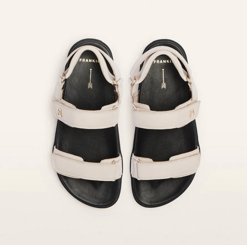 FRANKiE4 II ROME Sandals - Ecru