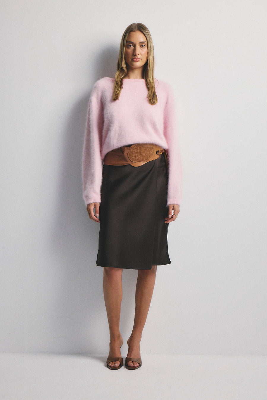 World Of Nomads II STELLA Cashmere Knit - Rosewater