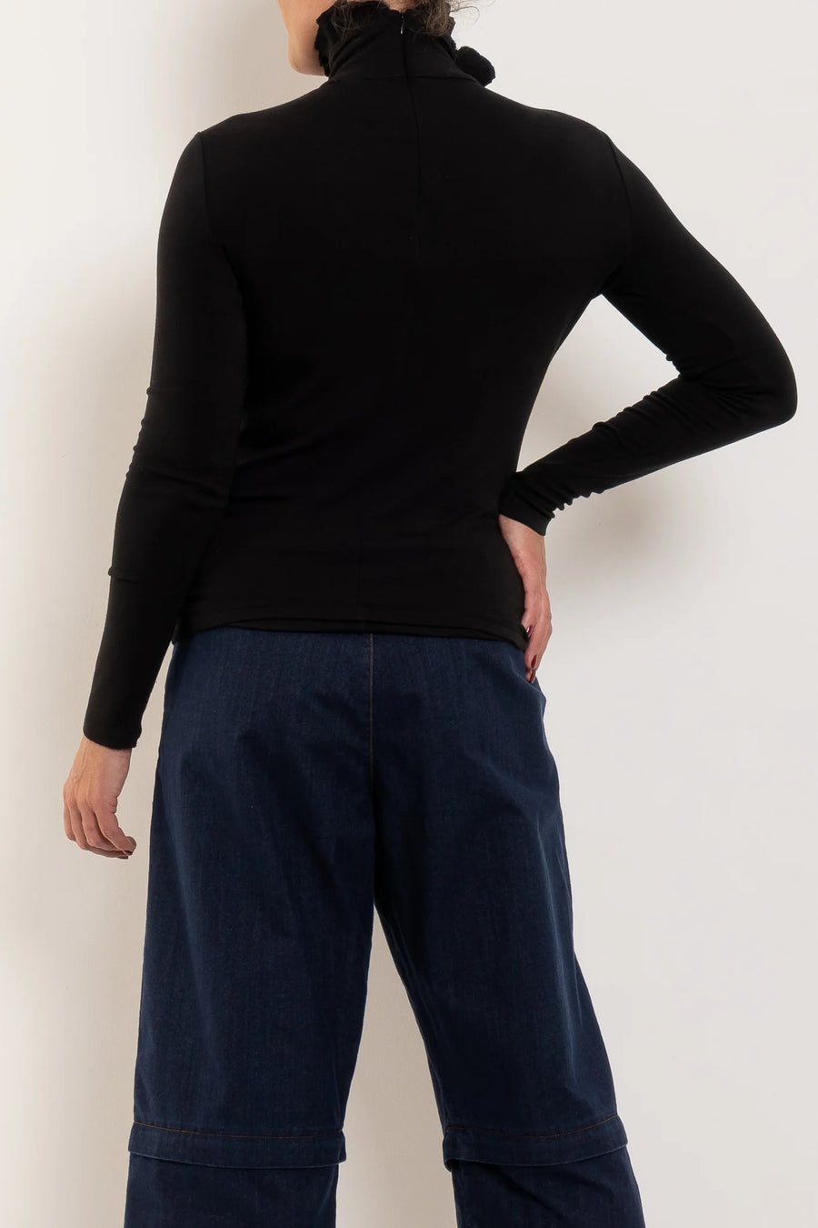 M A DAINTY II LIZZY TOP - Black
