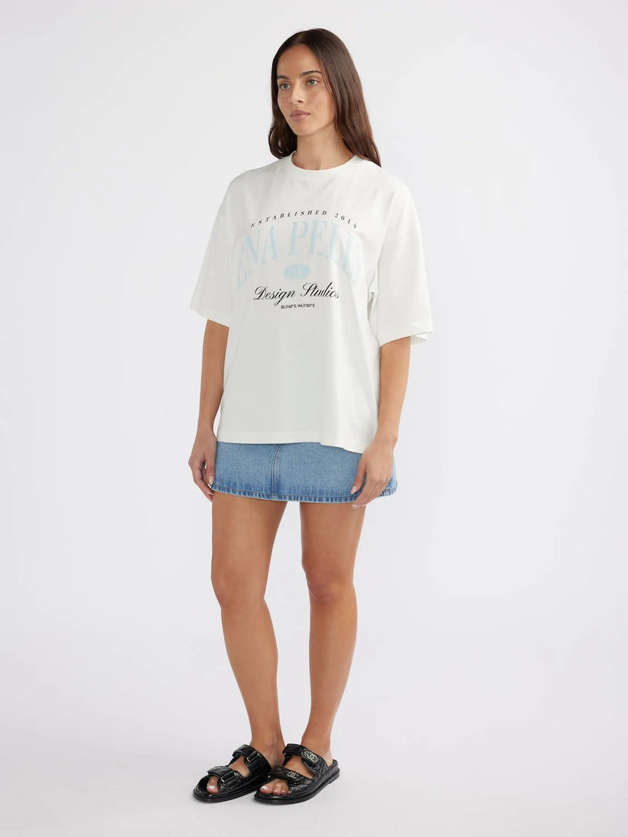 ENA Pelly II HERITAGE Studios Tee - Vintage White