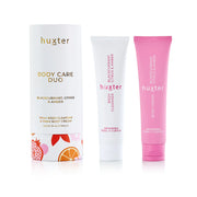 Huxter II Body Care Duo - Xmas Flowers Collection - 100ml Body Cleanser & 100ml Body Cream - Blackcurrant, Citrus & Amber