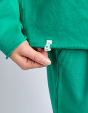Elm Lifestyle II GAB L/S Sweat - turquoise