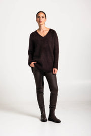 Lounge the Label II MONTANA Mohair Jumper - merlot
