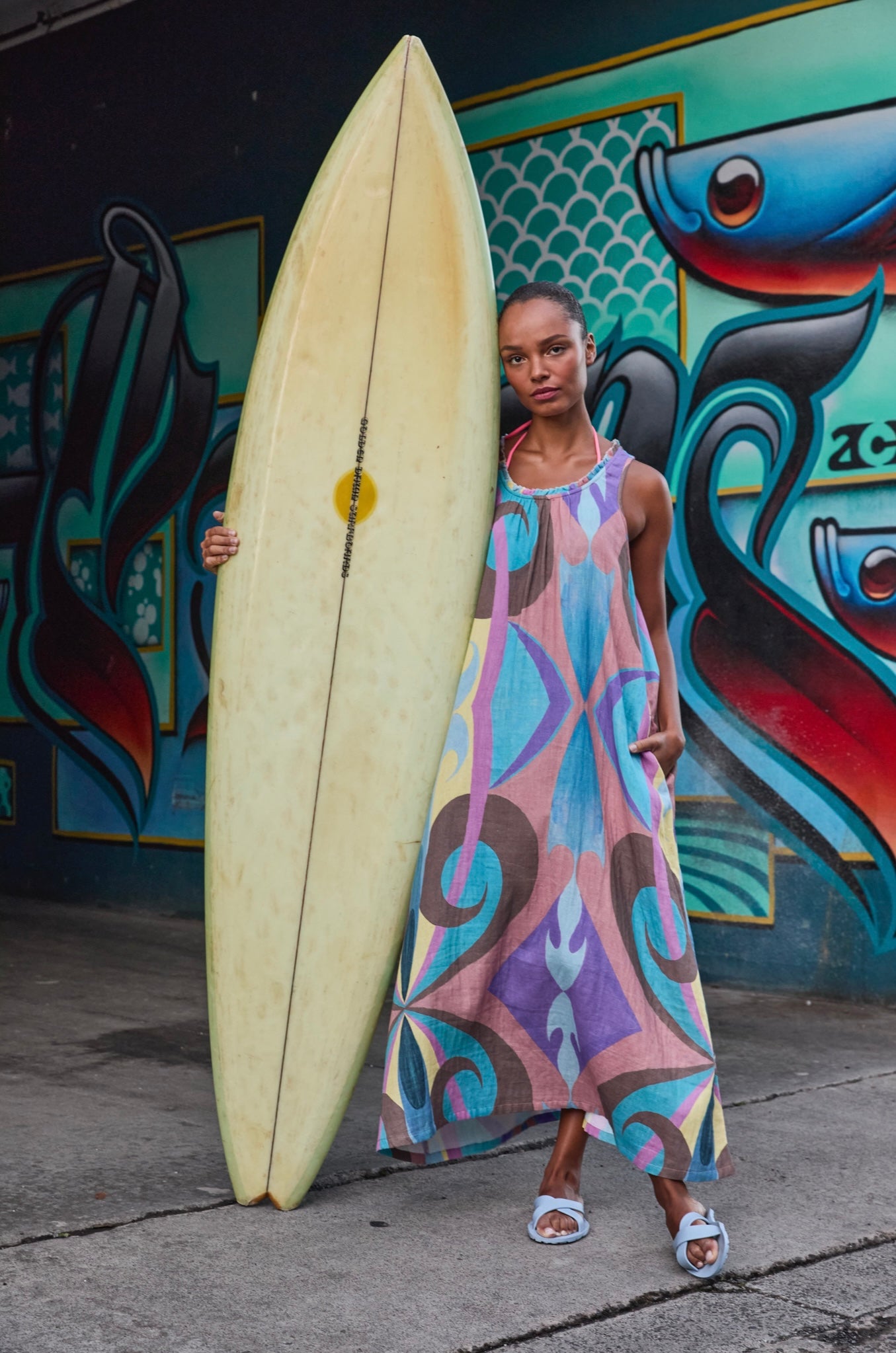 Circular M.A.D II SUNSET Dress - wave