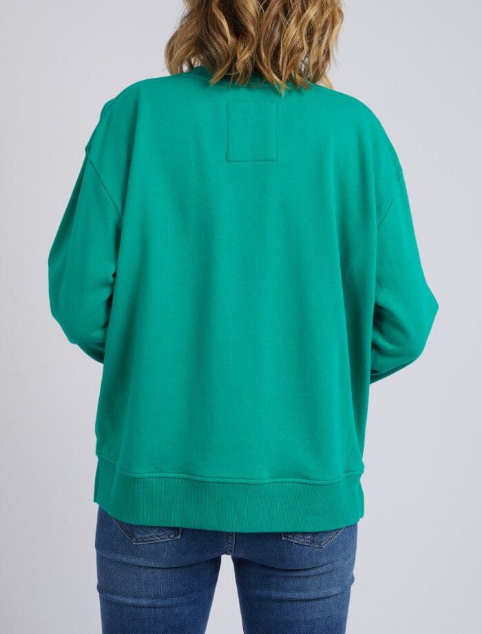 Elm Lifestyle II APPLIQUÉ Sweat - Goodness Green