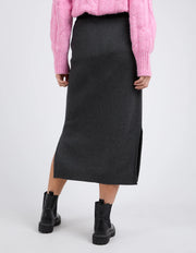 Elm Lifestyle II ELODIR Knit Skirt - Charcoal