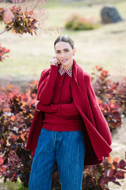 M.A Dainty II SPARKS Knit - crimson