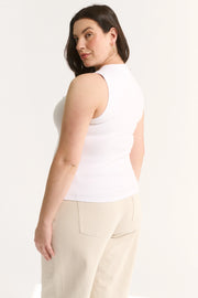 Primi II CARINA Crew Tank - white