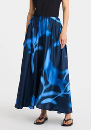 Morrison II XANDER Skirt - blue print