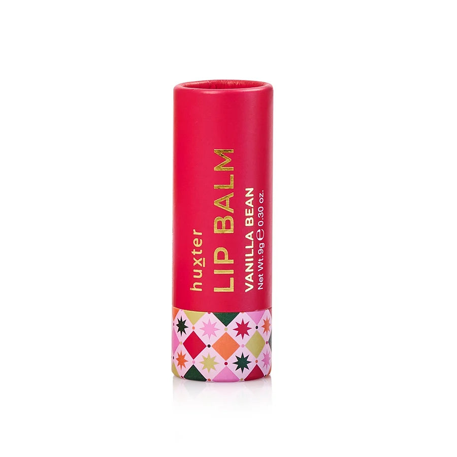 Huxter II LIP Balm - Green/Circles - Vanilla Bean