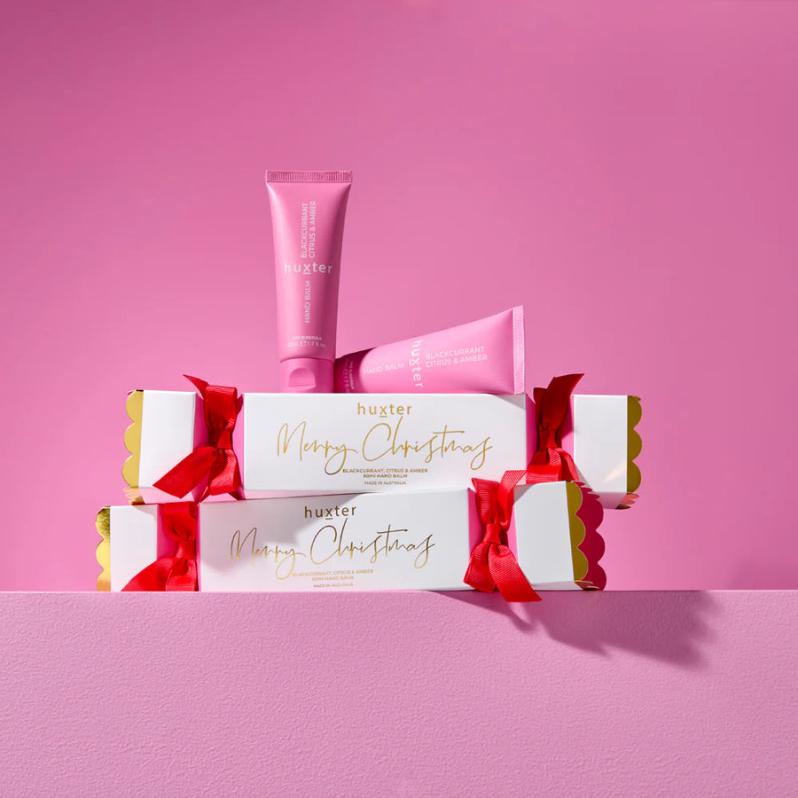 Huxter II Hand Balm Bon Bon 50ml – Blackcurrant, Citrus & Amber – Xmas Flowers Collection
