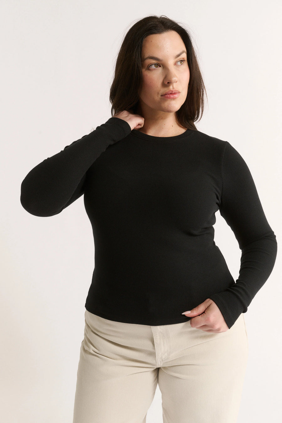Primi II CARINA Classic L/S - black