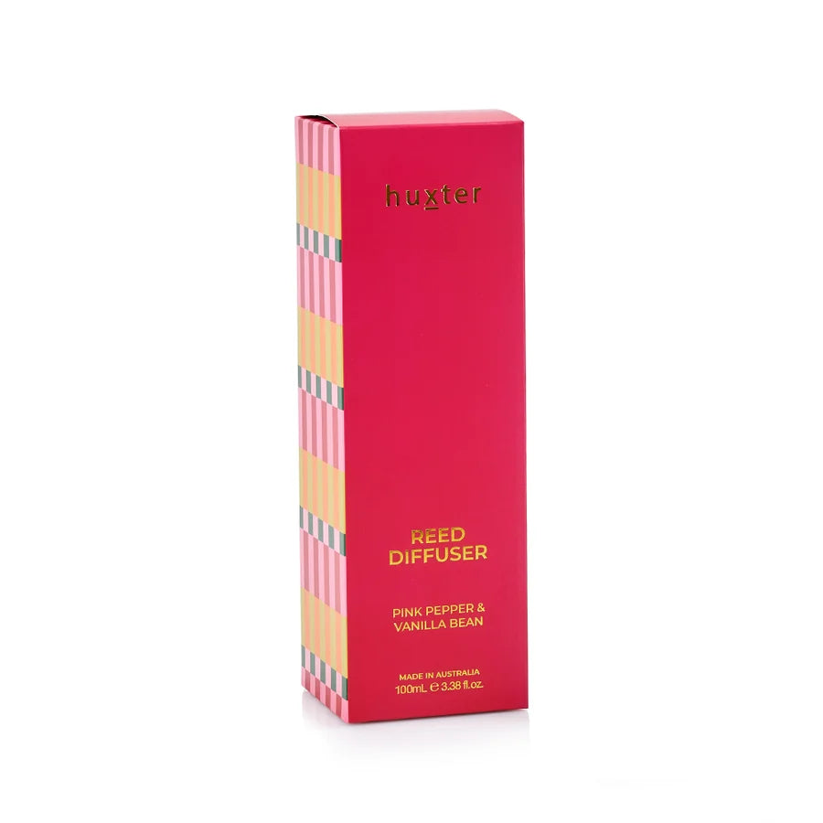 Huxter II REED DIFFUSER - Pink Pepper/Vanilla Bean