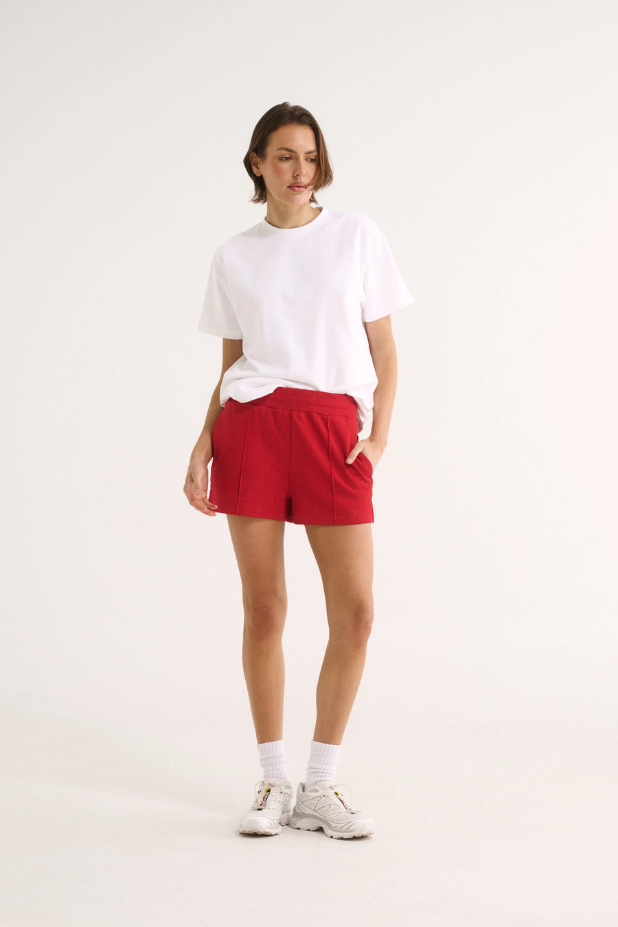 PRIMI II PERCY TRACK SHORT - RED