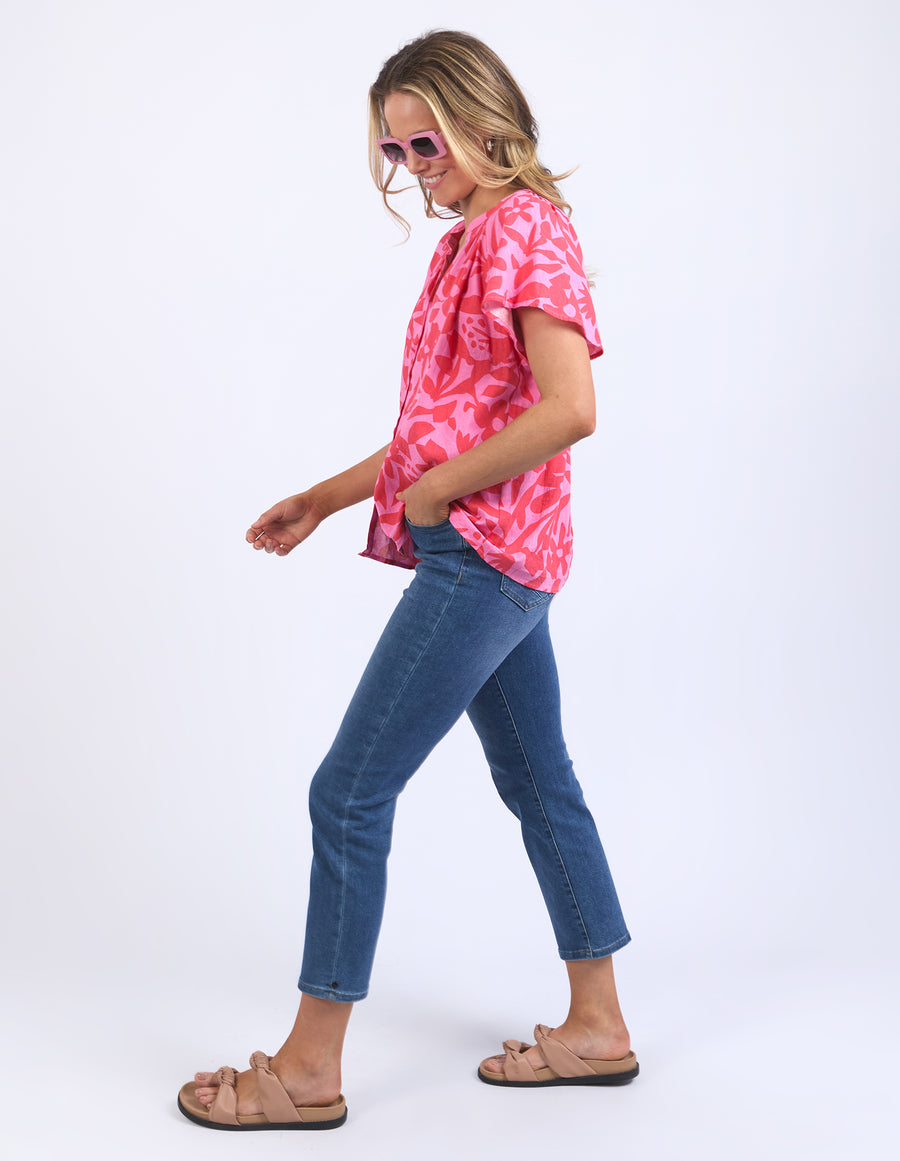 Elm Lifestyle II SUNSET HOUR Blouse - straw