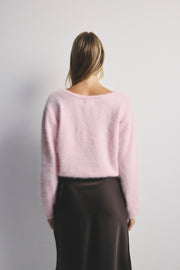 World Of Nomads II STELLA Cashmere Knit - Rosewater