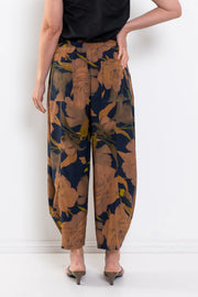 M.A Dainty II NIKO silk pants - blue floral
