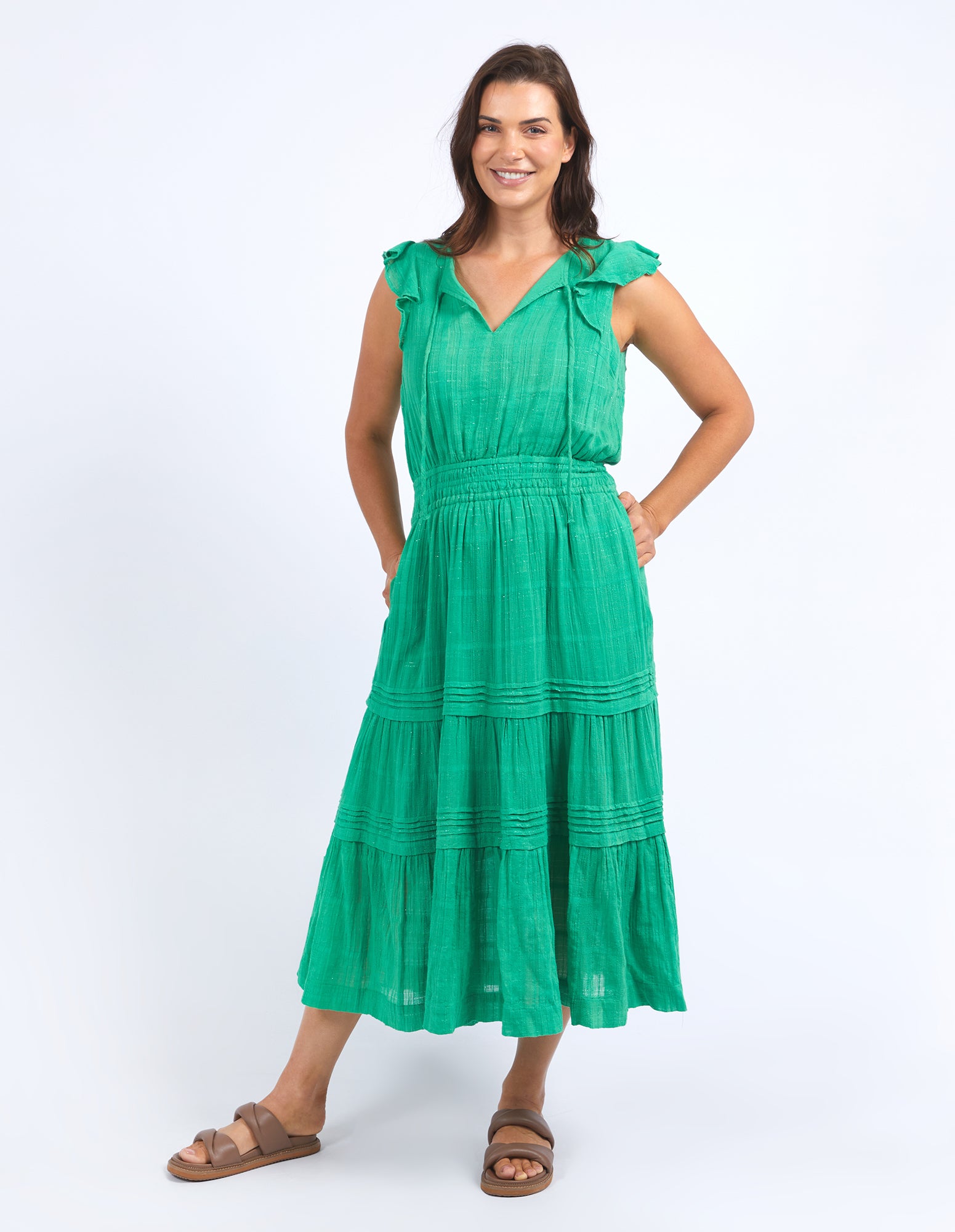 Elm Lifestyle II ISABELLA Dress - greenbriar