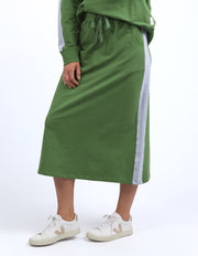 Elm Lifestyle II SLOANE Fleece Skirt - cedar green