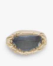 Elms & King II MONTY Crossbody bag - Light Gold Crinkle