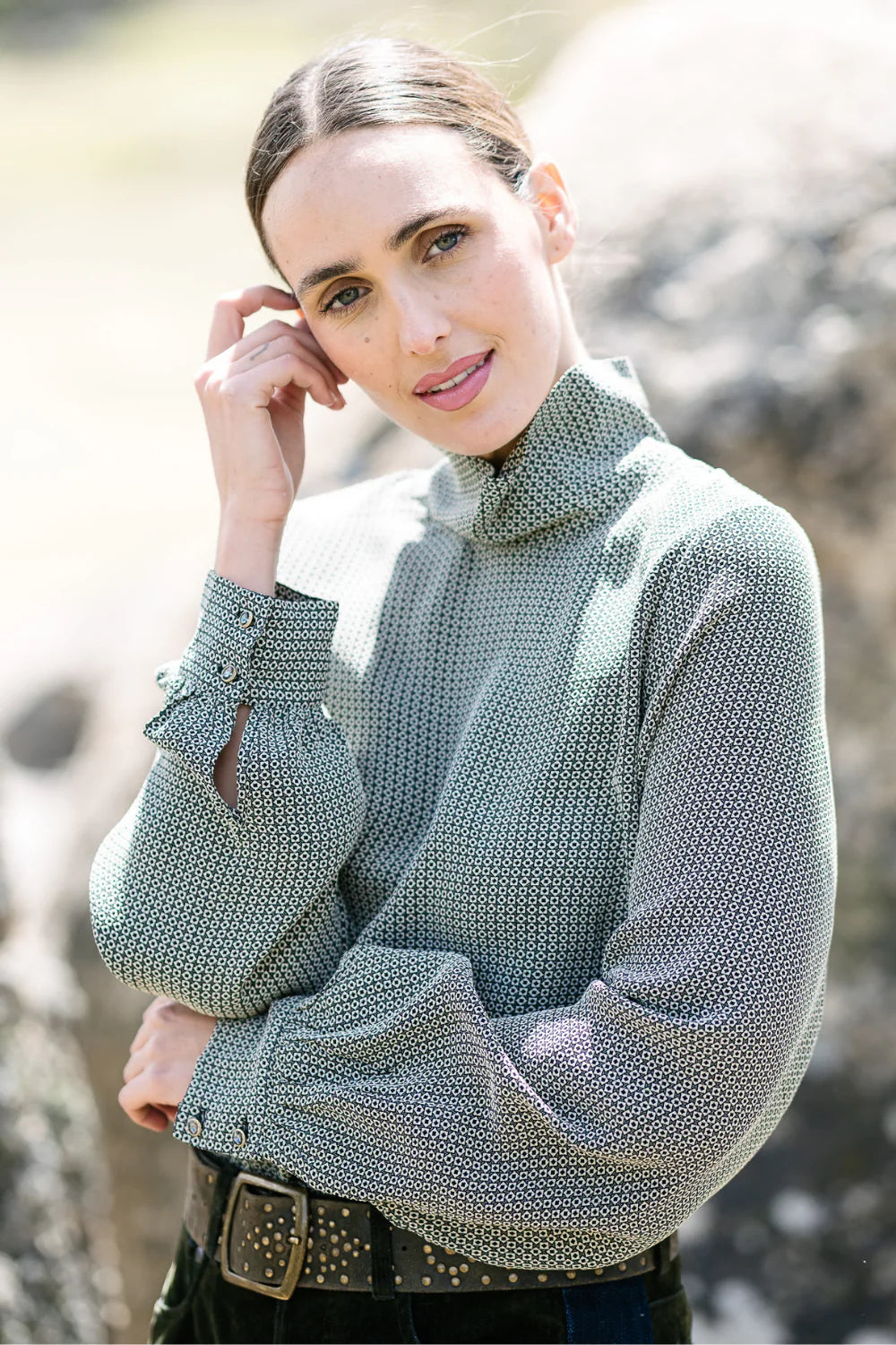 M.A Dainty II DUTCHESS blouse - green