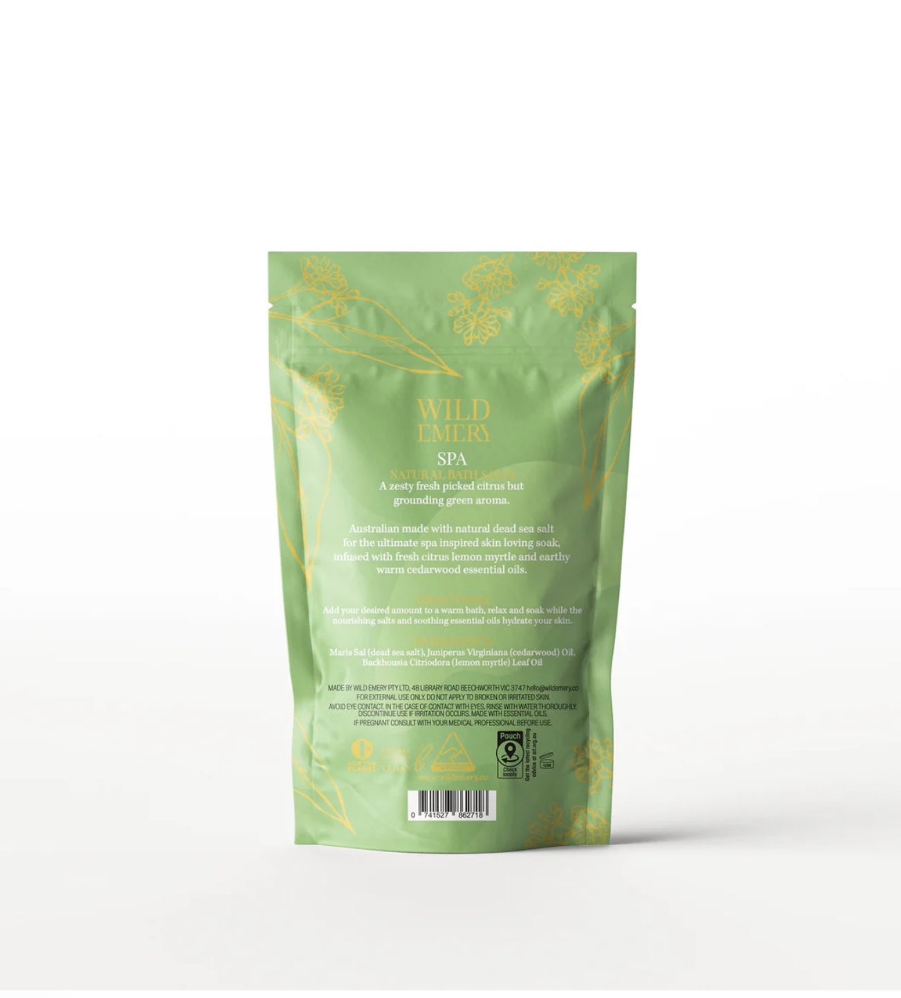 WILD EMERY II SPA Natural Bath Salts