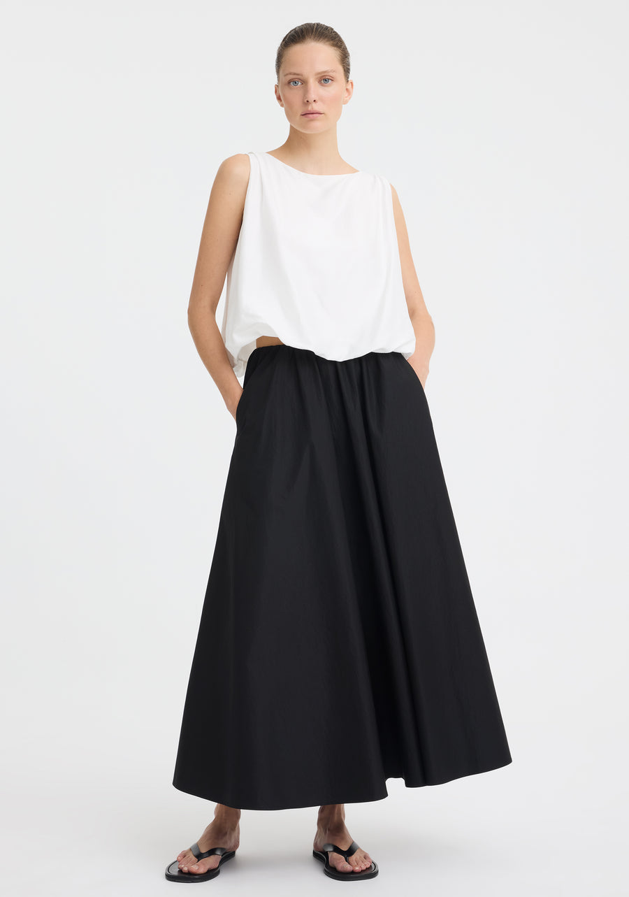 Morrison II COCO TAFFETA SKIRT - Black