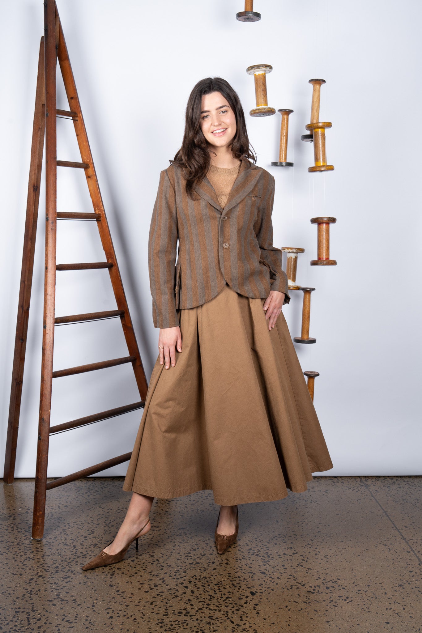 M.A Dainty II BUMPER Skirt - tan