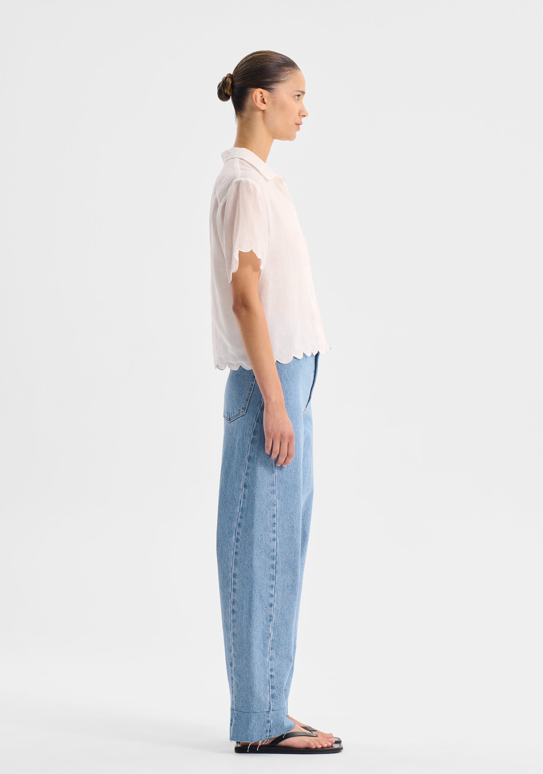 Morrison II CONSTANCE Short Sleeve Shirt - White