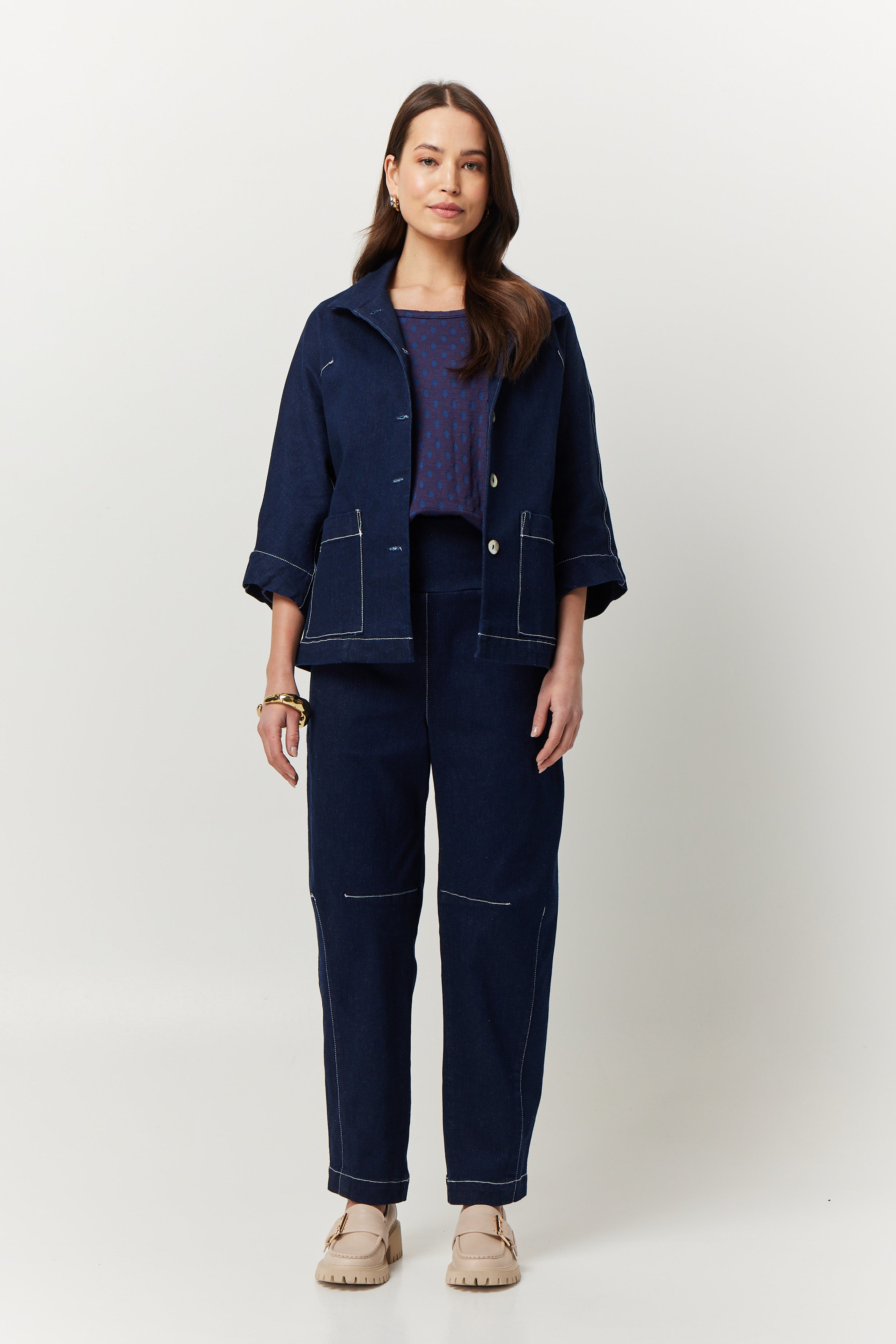 VALIA II PALOMA Jacket - Navy