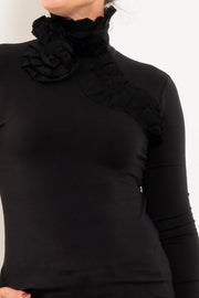 M A DAINTY II LIZZY TOP - Black