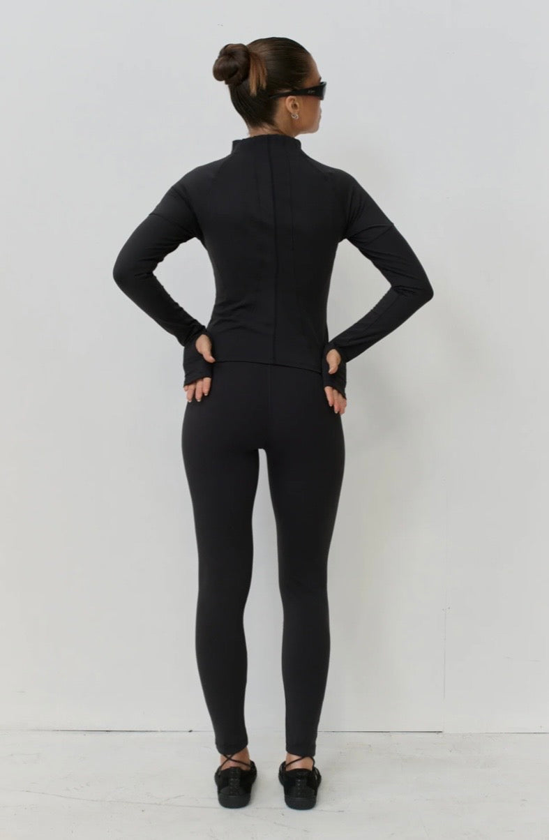 PINKY & KAMAL II ZIP RACER Jacket - black