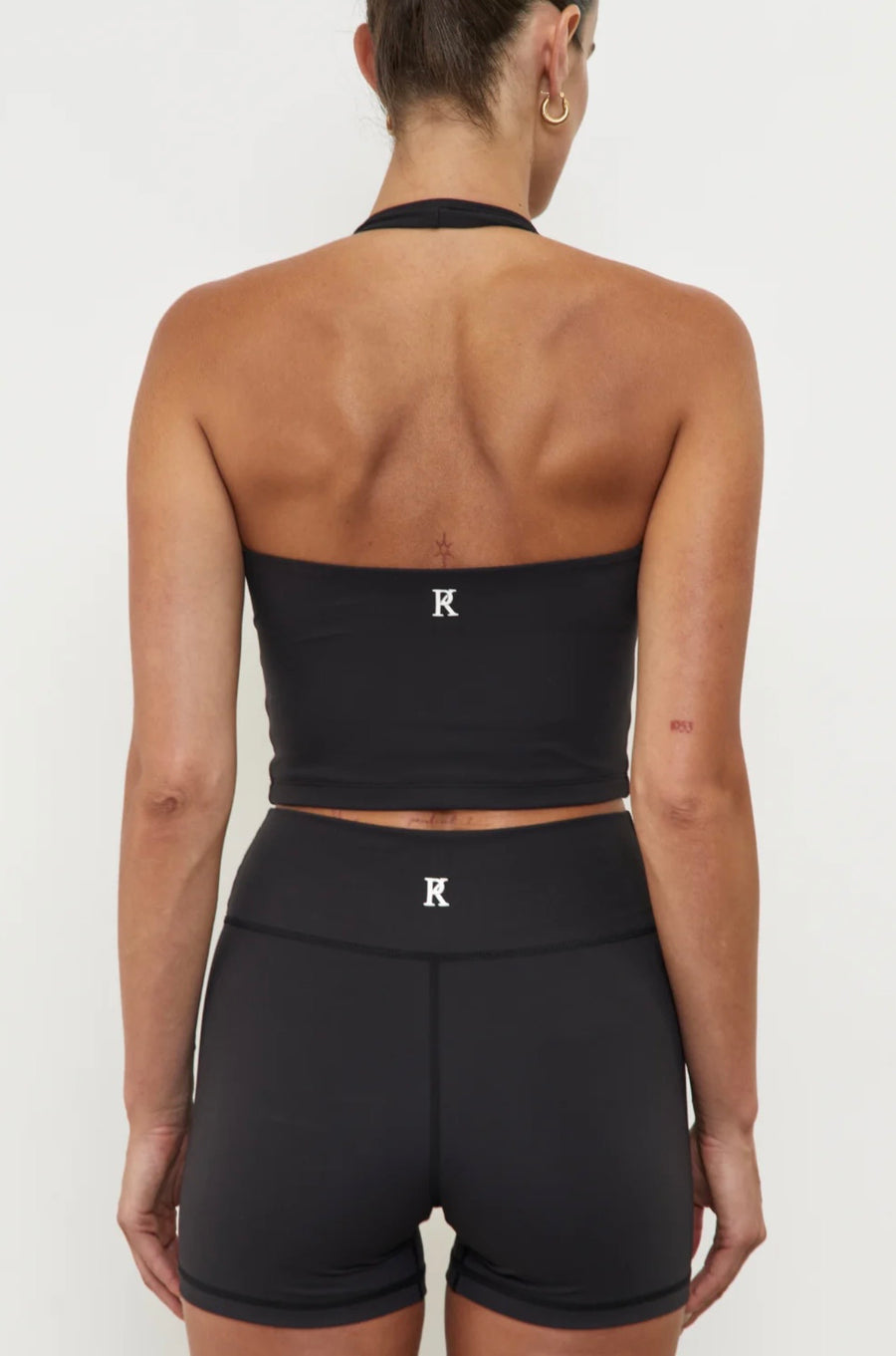 Pinky & Kamal II WRAP Halter - black