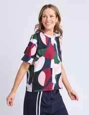 Elm Lifestyle II RONJA Tee - abstract