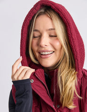 Elm Lifestyle II FREEDOM Quilted Vest - plum