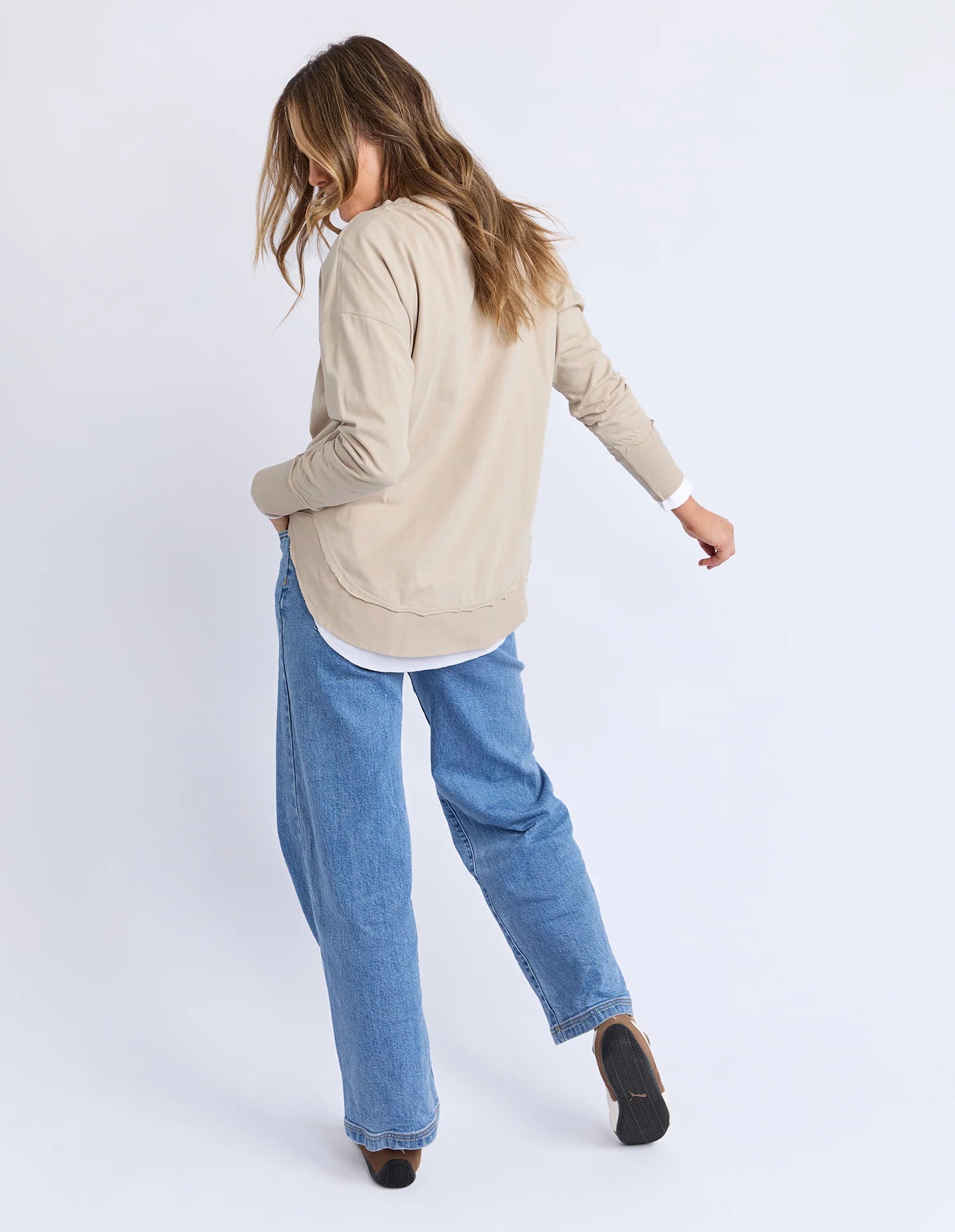 Foxwood II FARRAH Long Sleeve - oat