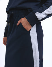 Elm Lifestyle II SLOANE Fleece Skirt - navy