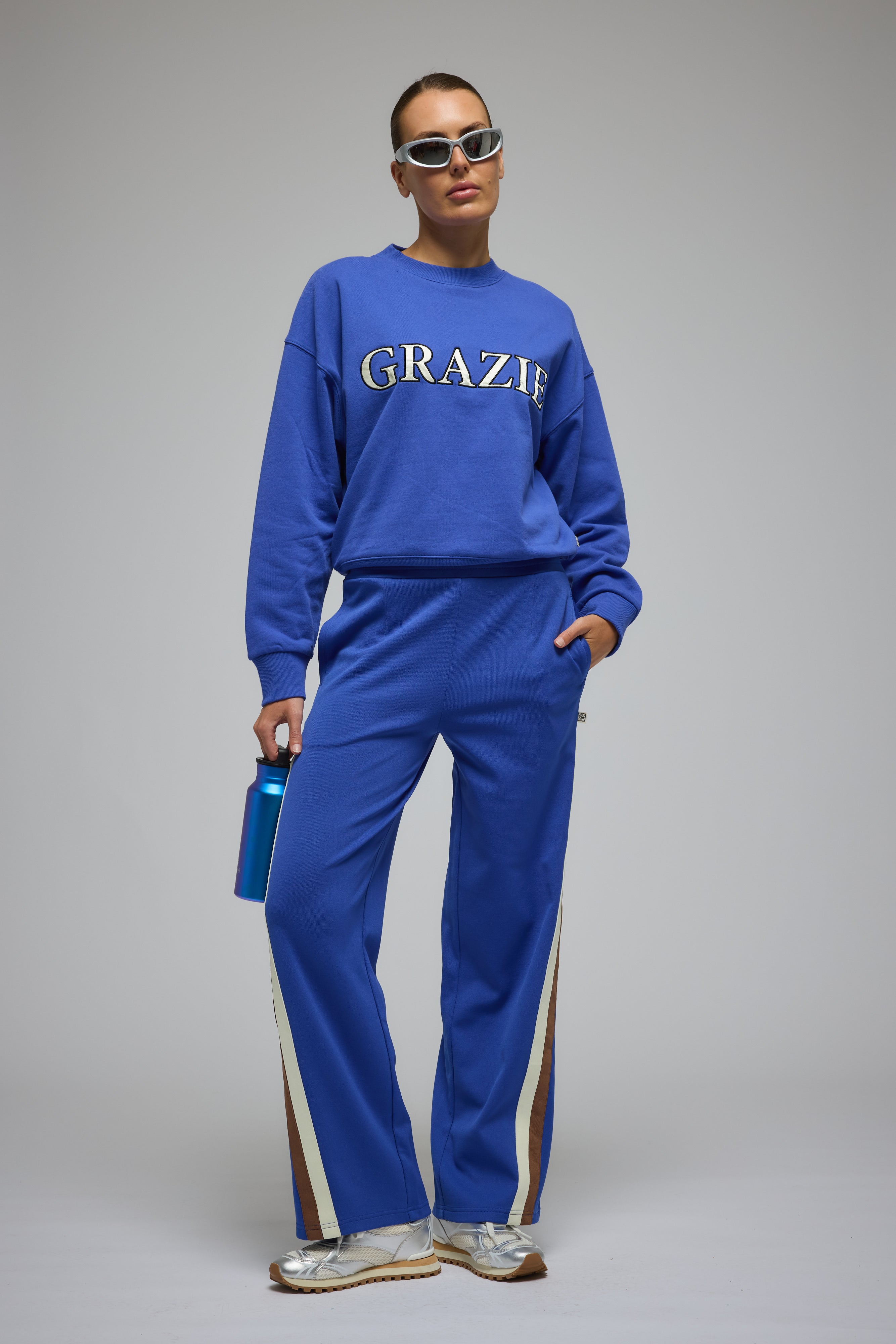ARAMINTA JAMES II GRAZIE Sweatshirt - Ultramarine