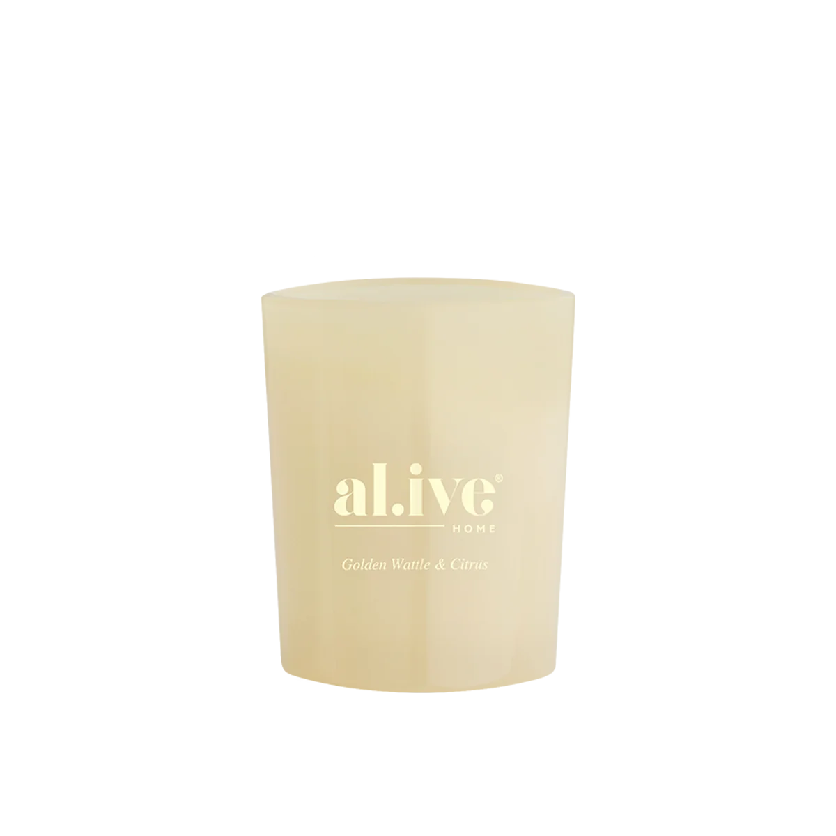 Al.ive II Mini Soy Candle Bauble - Golden Wattle & Citrus