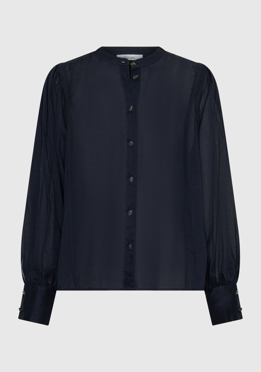 Morrison HEWITT BLOUSE SHIRT - Indigo