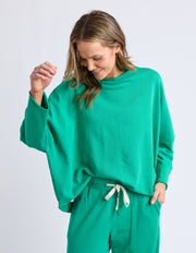 Elm Lifestyle II GAB L/S Sweat - turquoise