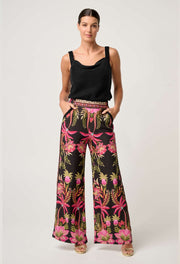 OnceWas II DELRAY Reversible Cupro Cami - Black