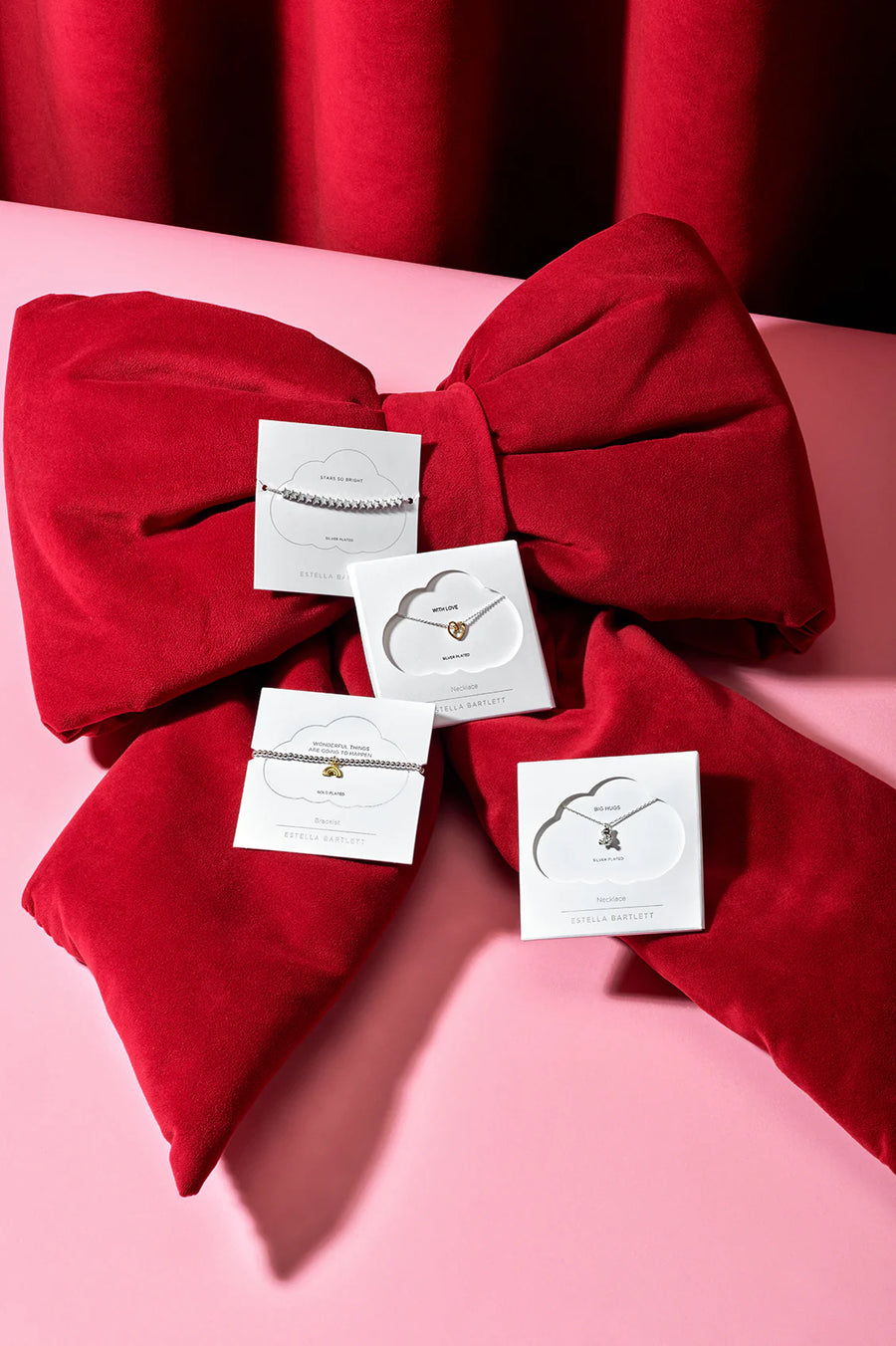 Estella Bartlett II Wire Heart Necklace - Gold