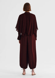 Morrison II MIRANDA Cape Shirt - Pinot