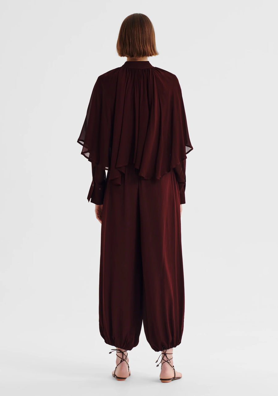 Morrison II MIRANDA Cape Shirt - Pinot