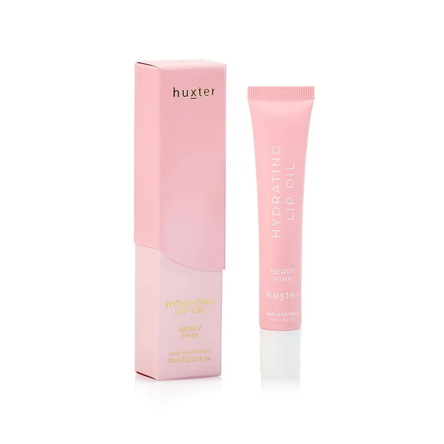 Huxter II HYDRATING LIP OIL - Berry pink