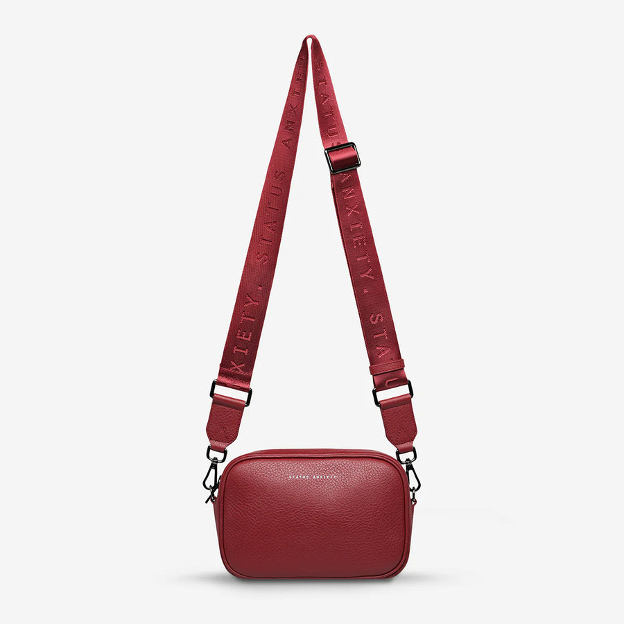 Status Anxiety II PLUNDER w/ Webbed Strap - Rouge